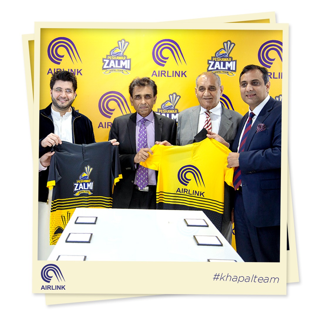 Sponsorship signing with Peshawar Zalmi for PSL2020 136
